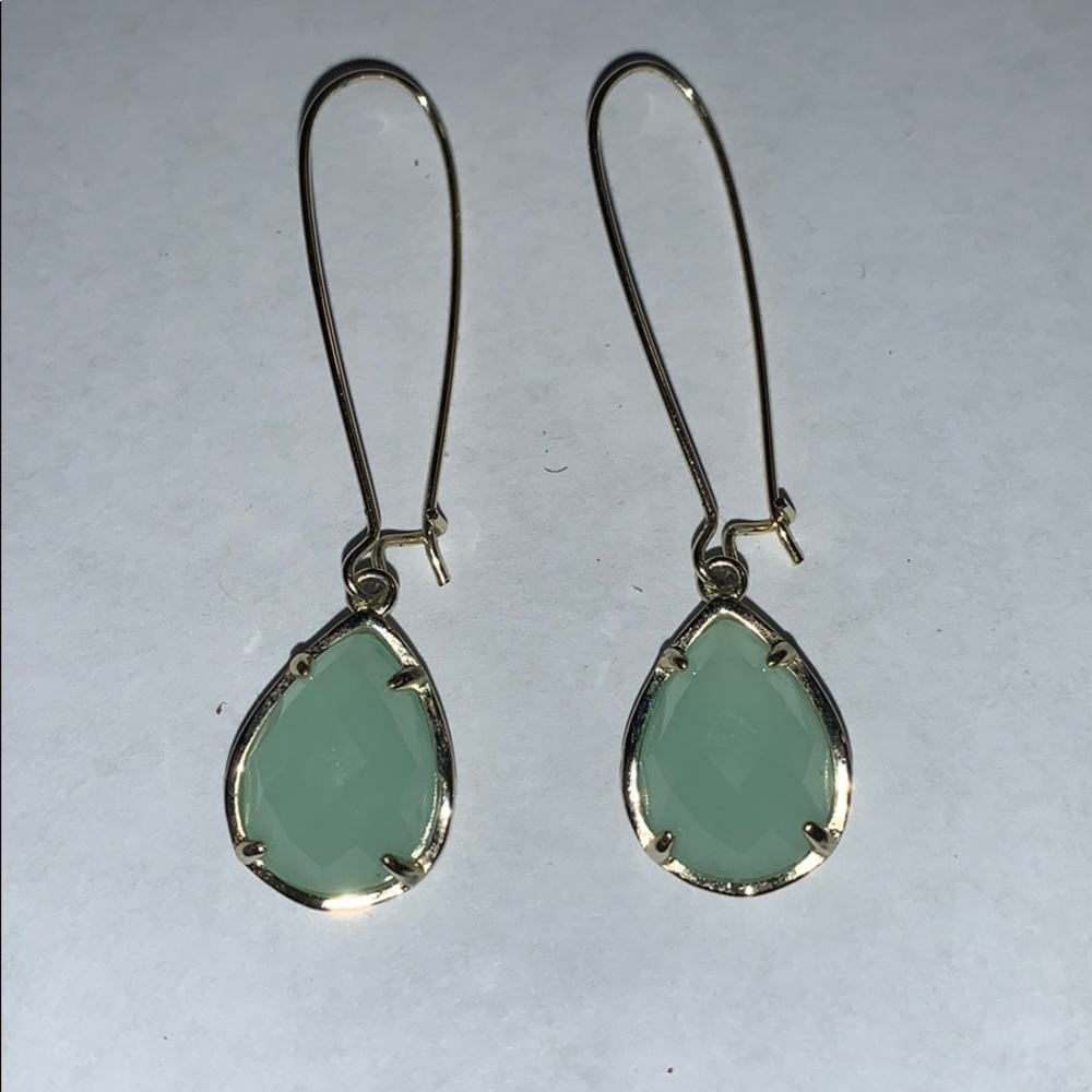 ▶️Kendra Scott◀️ Drop Earrings mint green